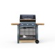 Coral Gas Ψησταριά Υγραερίου Sahara 3 Burner Oak BBQ Smokey Teal