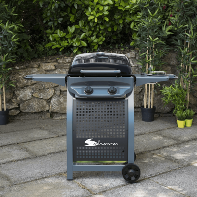 Coral Gas Ψησταριά Υγραερίου Sahara X150 2 Burner Gas BBQ