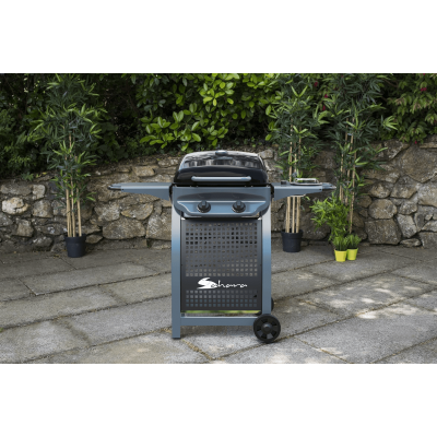 Coral Gas Ψησταριά Υγραερίου Sahara X150 2 Burner Gas BBQ