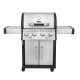 BBQ ΥΓΡΑΕΡΙΟΥ GS GRILL SUPERIOR 4+1+1 ΙΝΟΧ - 21kW