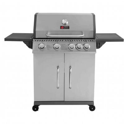 BBQ ΥΓΡΑΕΡΙΟΥ GS GRILL ELITE 4+1 ΙΝΟΧ - 14,5 kW