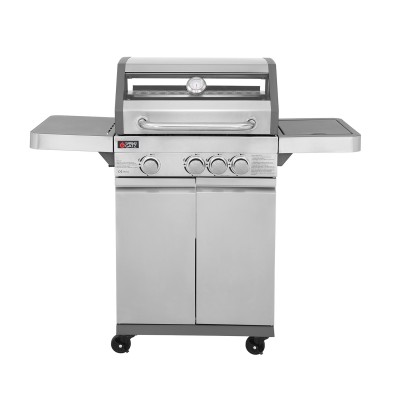 BBQ ΥΓΡΑΕΡΙΟΥ GS GRILL VIEW 3+1 ΙΝΟΧ - 11,5kW