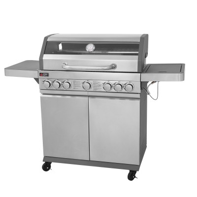 BBQ ΥΓΡΑΕΡΙΟΥ GS GRILL VIEW 5+1+1 ΙΝΟΧ - 21kW