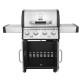 BBQ ΥΓΡΑΕΡΙΟΥ GS GRILL SUPERIOR 4+1+1 ΙΝΟΧ - 21kW