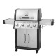 BBQ ΥΓΡΑΕΡΙΟΥ GS GRILL SUPERIOR 4+1+1 ΙΝΟΧ - 21kW